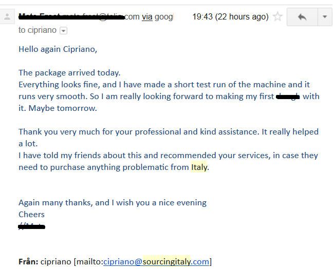 Sourcingitaly Opinions (40)